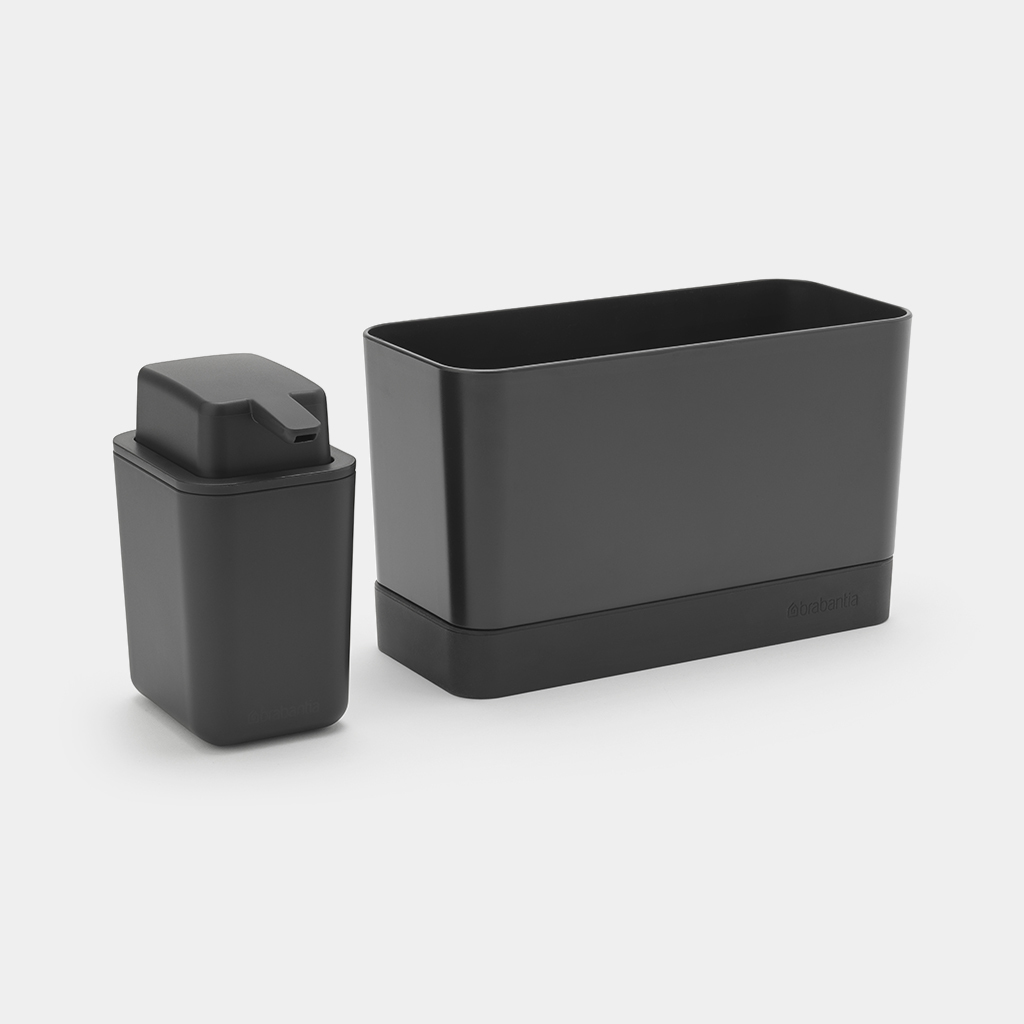 Brabantia 302602 - Badezimmer-Organizer - Grau - 196 mm - 91 mm - 120 mm, Ansicht 4