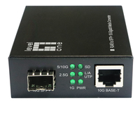 LevelOne Konverter GVT-2051 10GBit>RJ45 to SFP+ sw - Converter