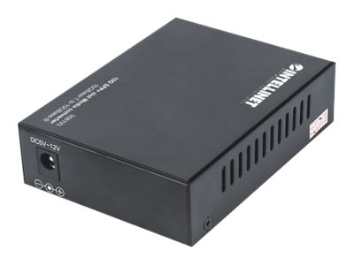 Intellinet 10GBase-T to 10GBase-R Media Converter 1 x 10 GB SFP+ Slot 1 x 10GB RJ45 Port