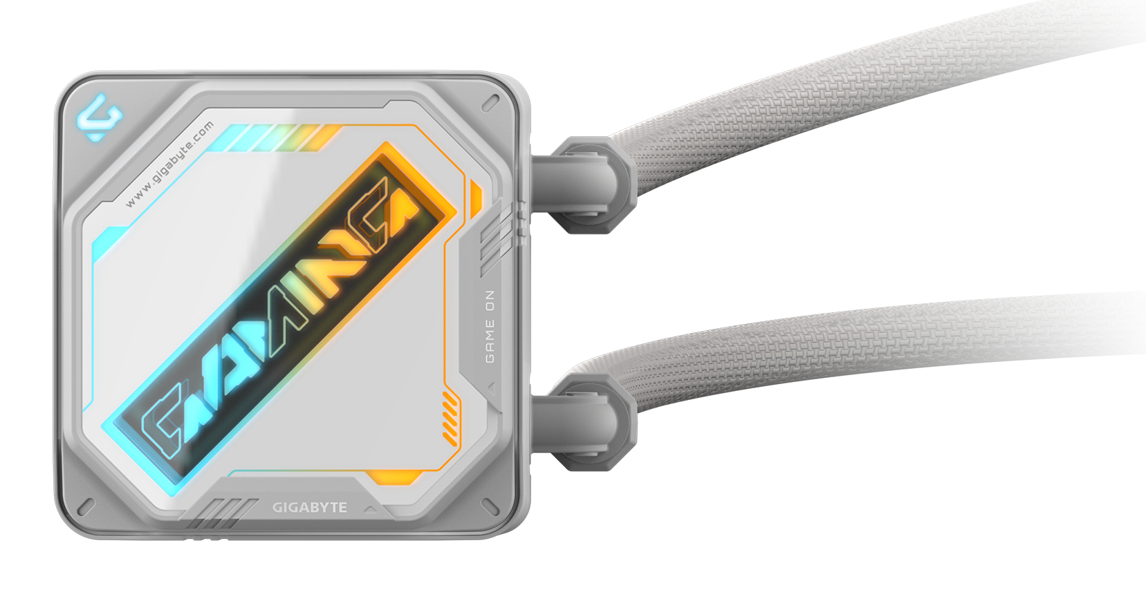 Gigabyte GME 240 ICE Wasserkühlung für AMD und Intel CPU Weiß - CPU-Kuehler - 35.8 - CPU-Kühler - 35,8 dB, Ansicht 3