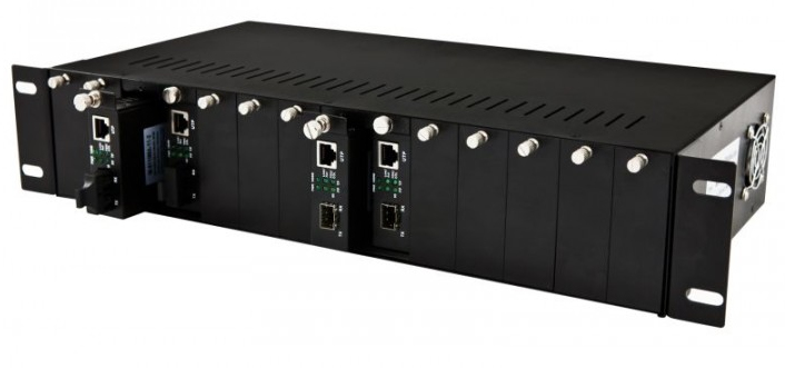 ALLNET ALL-MCS014 Netzwerk Medienkonverter Schwarz, Ansicht 2
