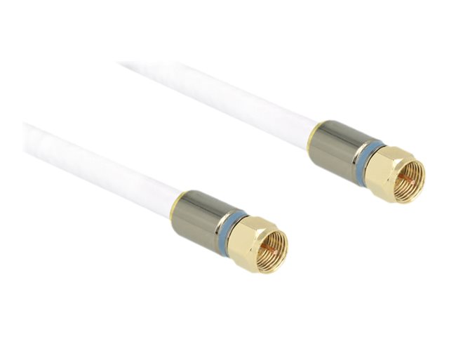 Delock Premium - HF-Kabel - F-Stecker Stecker zu F-Stecker Stecker