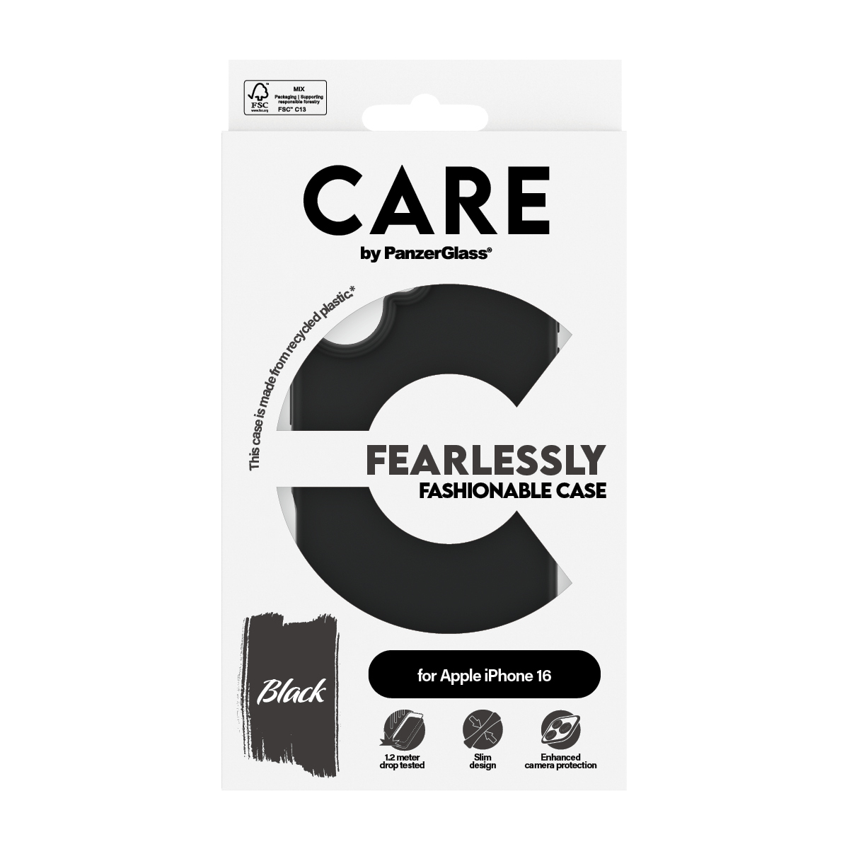 PanzerGlass CARE by PanzerGlass - Hintere Abdeckung für Mobiltelefon - Thermoplastisches Polyurethan (TPU), Ansicht 4