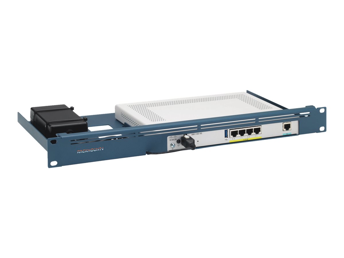 Rackmount.IT CISRACK RM-CI-T11 - Netzwerk-Einrichtung - Rack montierbar - Metallisch Blau - 1U - 48.3 cm (19), Ansicht 3