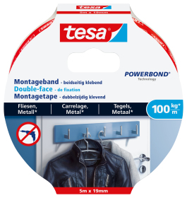 Tesa Powerbond Ultra Strong - Doppelseitiges Klebeband, Ansicht 3