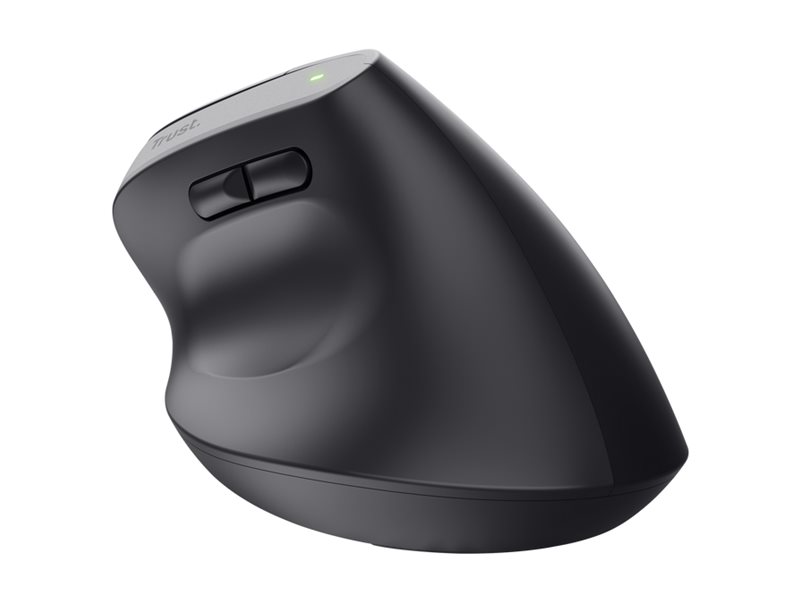 Trust Bayo+ - Vertikale Maus - ergonomisch - Für Rechtshänder - optisch - 6 Tasten - kabellos - 2.4 GHz, Ansicht 5