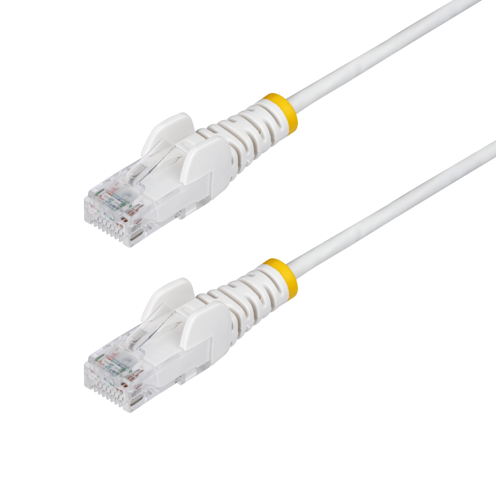 StarTech.com White Slim Cat6 Ethernet Cable - Kabel - Netzwerk, Ansicht 2