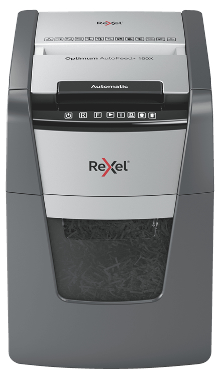 Rexel Optimum AutoFeed+ 100X - Vorzerkleinerer, Ansicht 2