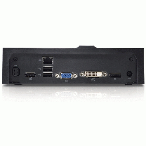 Dell E-Port - Port Replicator - für Latitude E5400, E5420, E5500, E5520, E6400, E6420, E6500, E6520, Ansicht 2