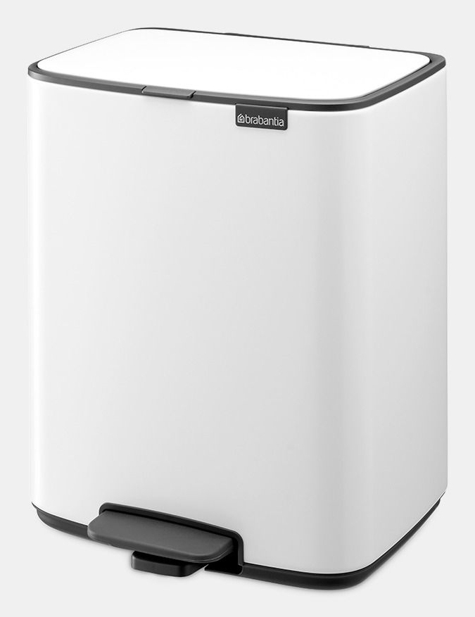 Brabantia Treteimer Bo 12 Liter weiß, Ansicht 4