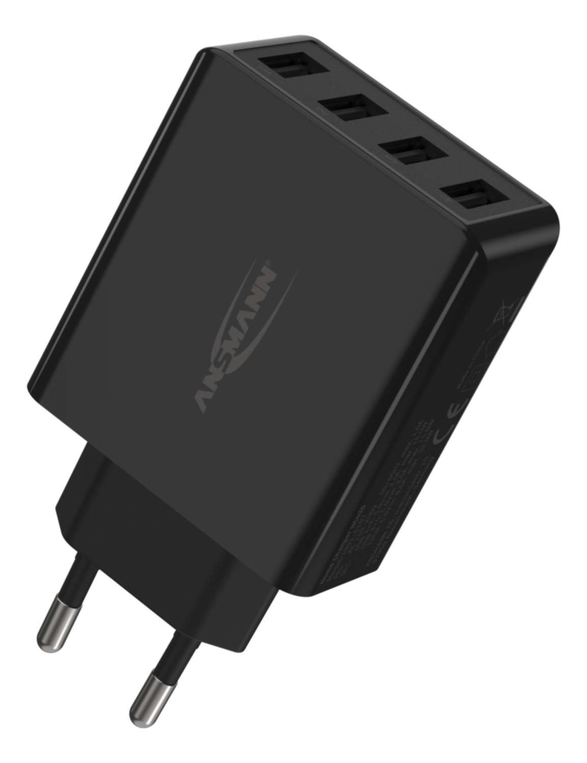 Ansmann Home Charger HC430 - Netzteil - 30 Watt - 6 A - 4 Ausgabeanschlussstellen (4 x USB), Ansicht 4