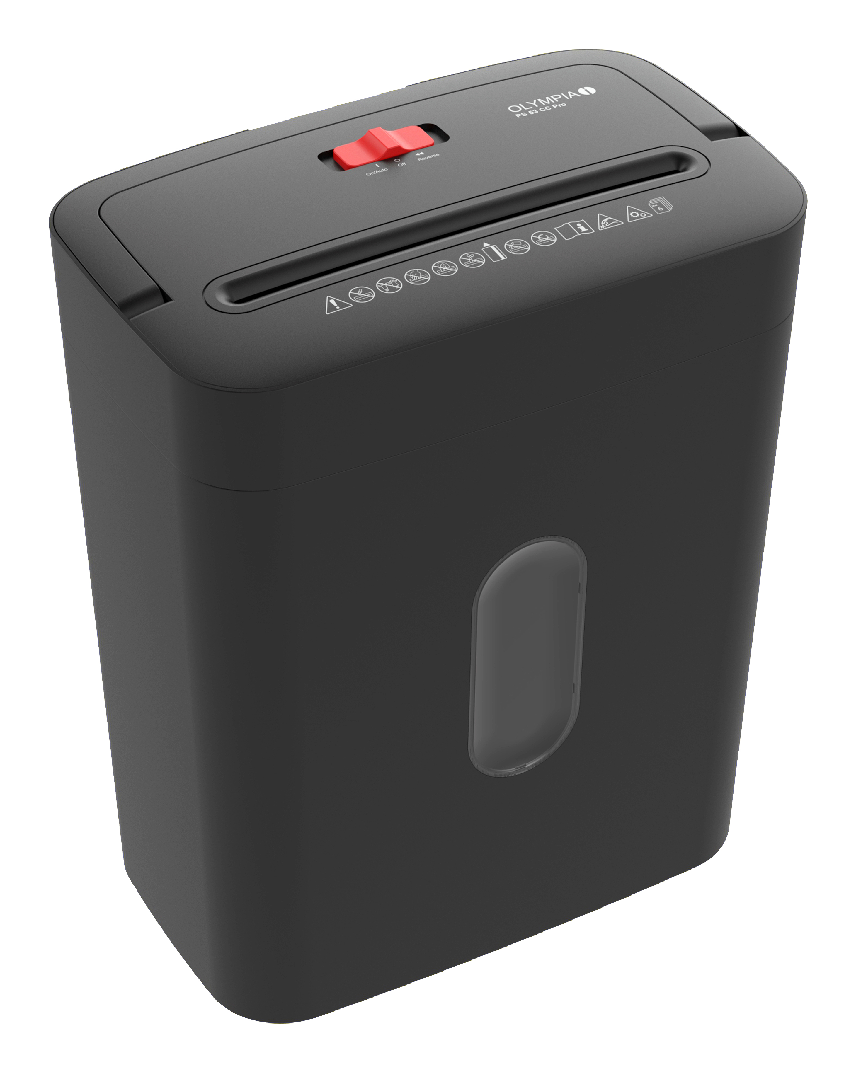 Olympia Aktenvernichter PS 53 CC Pro schwarz, Ansicht 2
