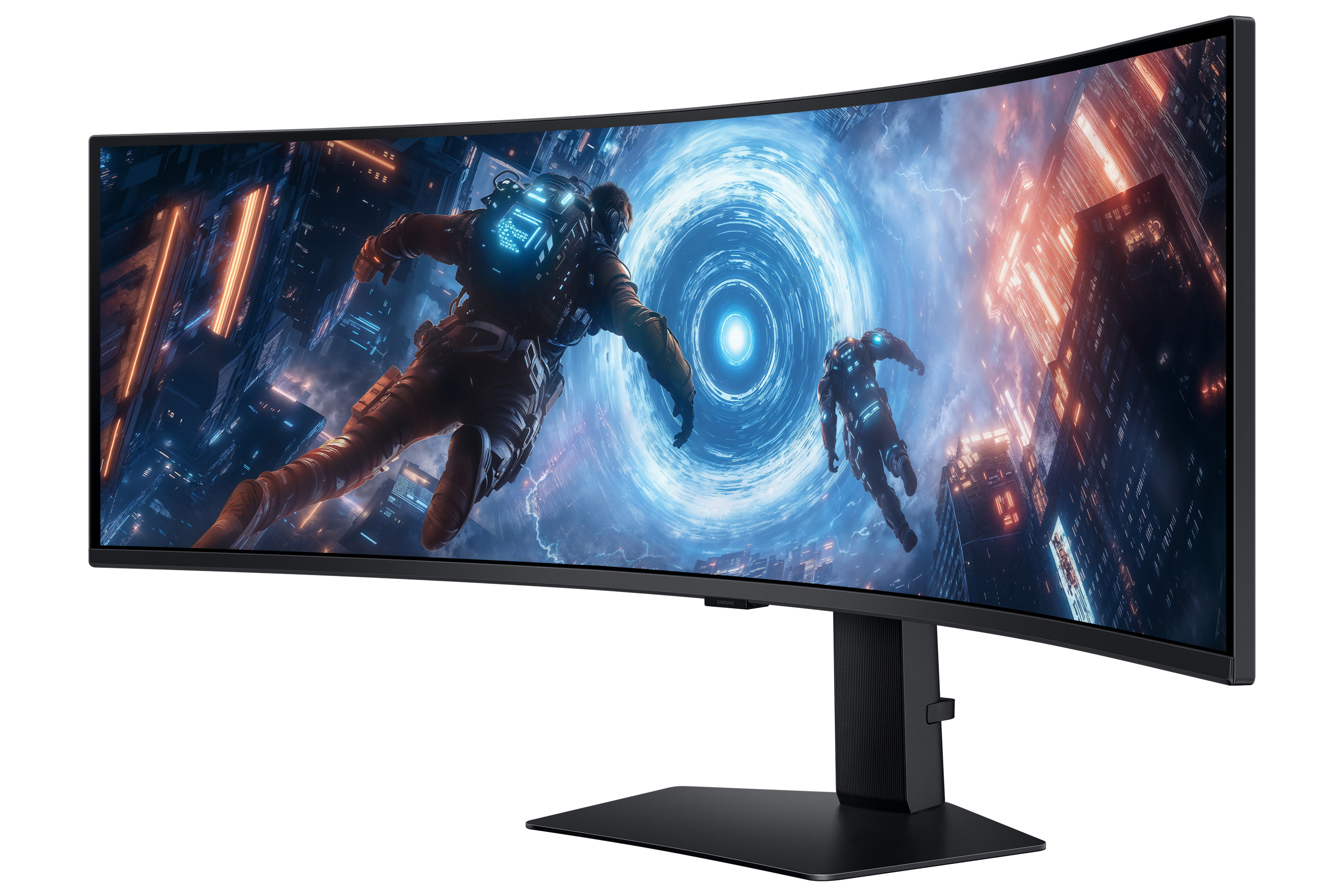 Samsung Odyssey G9 S49FG916EU - G91F Series - LED-Monitor - Gaming - gebogen - 124.5 cm (49), Ansicht 3