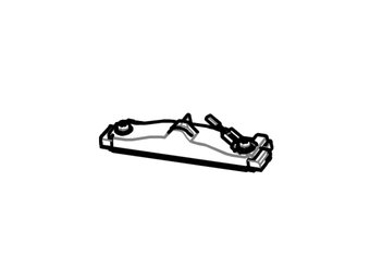 Zebra 203 dpi - Druckkopf - für Zebra ZD410