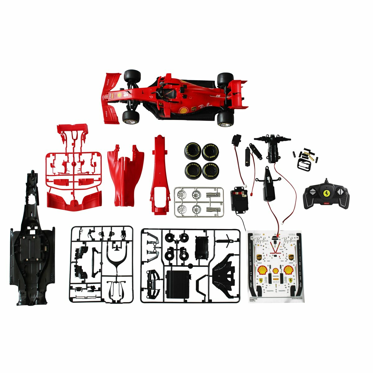 JAMARA Ferrari SF 1000 1 16 rot 2.4GHz Bausatz, Ansicht 3