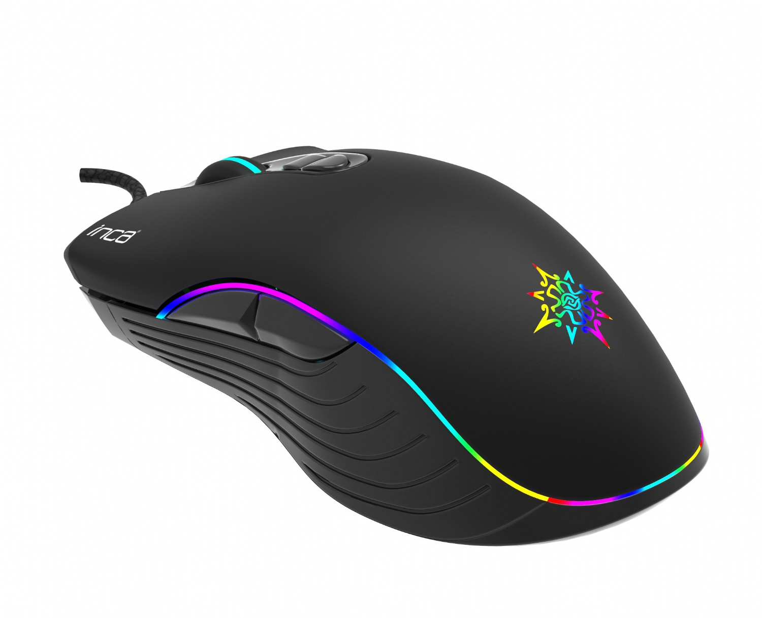 INCA IMG-GT15 - Beidhändig - USB Typ-A - 4800 DPI - Schwarz, Ansicht 4