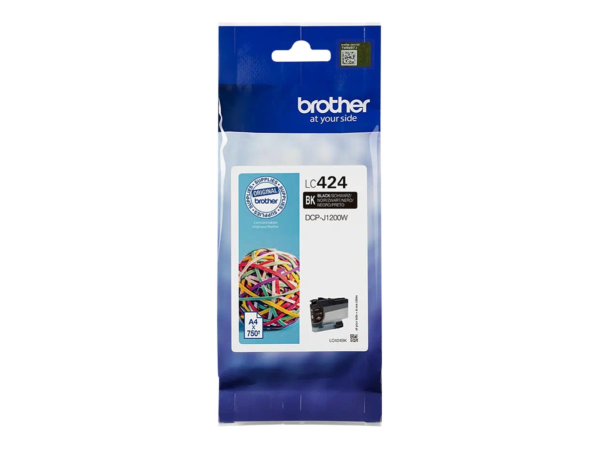 BROTHER LC424BK INK FOR MINI19 BIZ-SL (LC424BK)