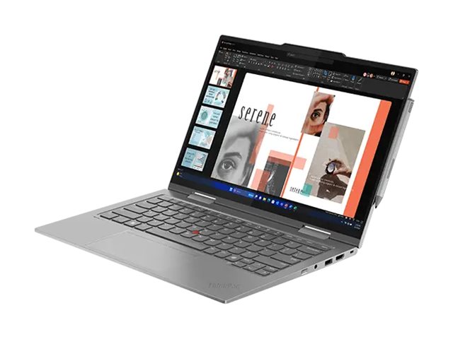 Lenovo ThinkPad X1 2-in-1 Gen 9 21KE - Flip-Design - Intel Core Ultra 7 155U  1.7 GHz - Evo - Win 11 Pro - Intel Graphics - 16 GB RAM - 512 GB SSD TCG Opal Encryption 2 NVMe Performance - 35.6 cm (14)