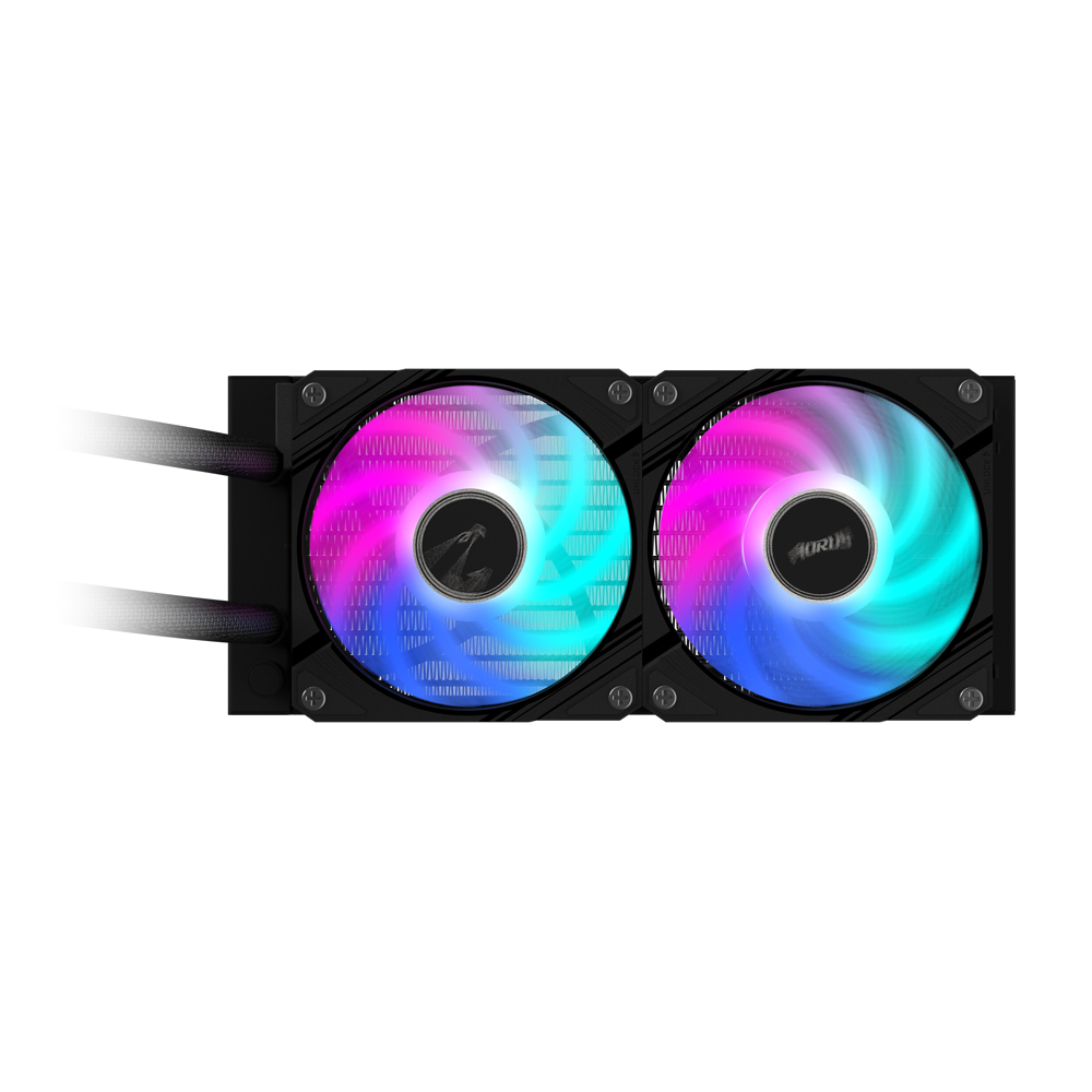 Gigabyte AORUS WATERFORCE II 240 - Prozessor-Flüssigkeitskühlsystem - (für: AM4, LGA1200, LGA1700, AM5, LGA115x Socket), Ansicht 4
