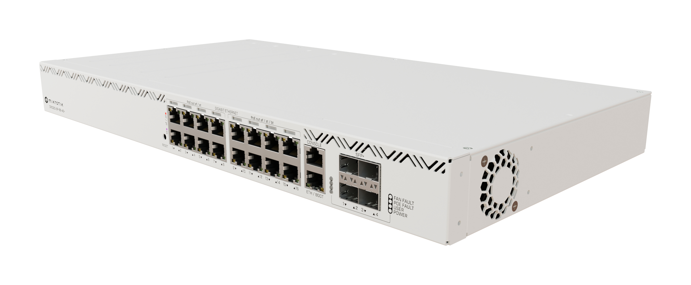 MikroTik CRS320-8P-8B-4S+RM - Switch - Smart - 17 x 10/100/1000 (PoE++), Ansicht 2