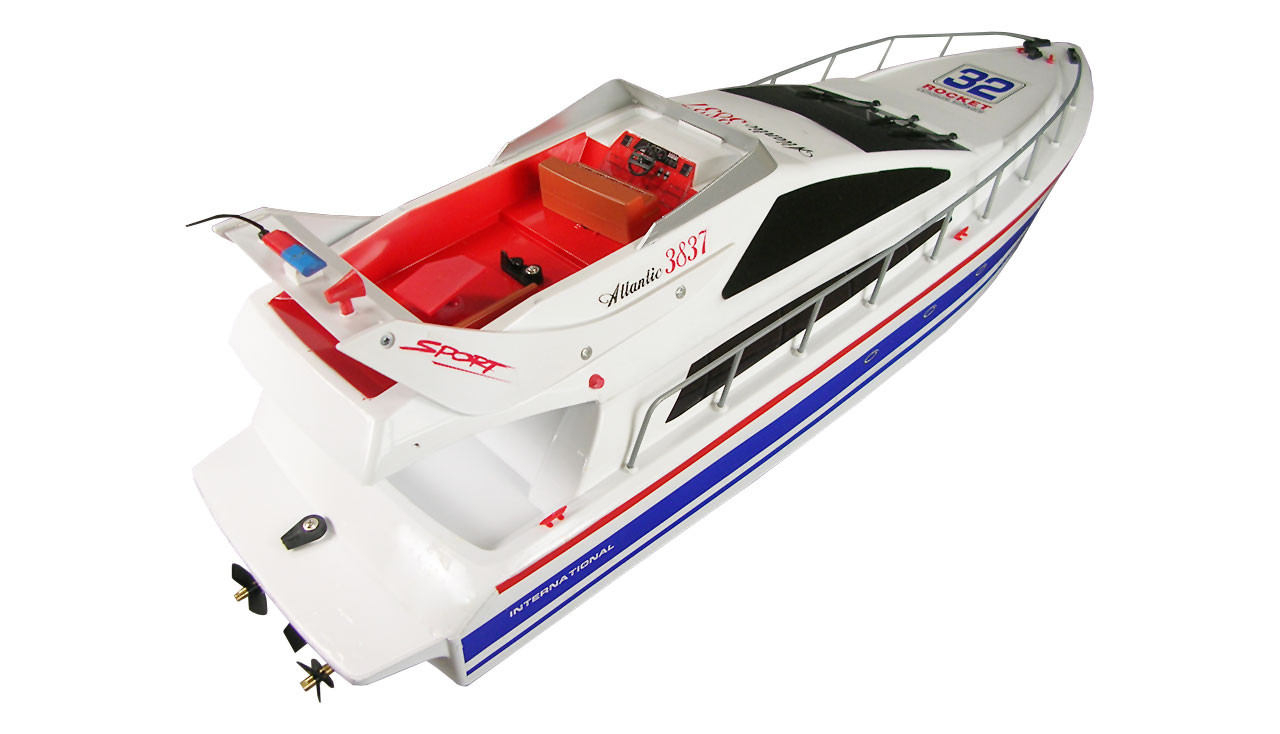 Amewi 26005 - Betriebsbereit (RTR) - Blau - Rot - Weiß - Boot - Elektromotor - 730 mm, Ansicht 2