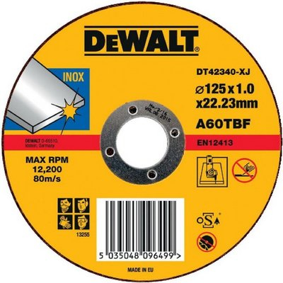 DEWALT Schleifteller - für Metall, rostfreier Stahl, Ansicht 4