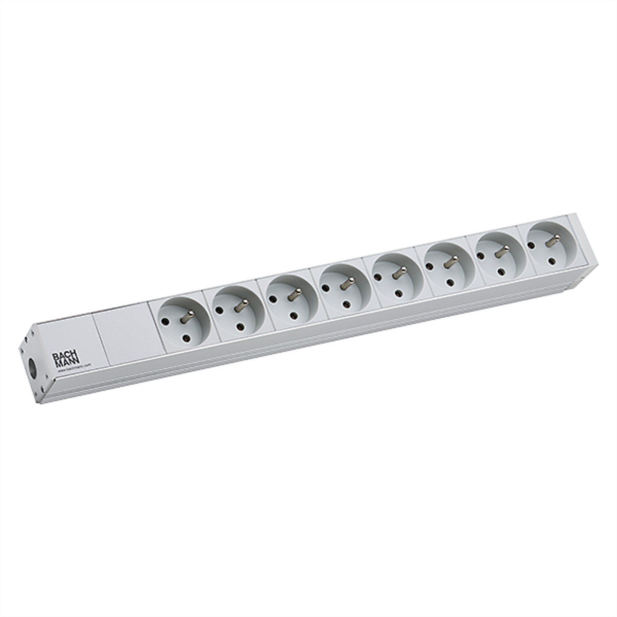 Bachmann Stromverteilungseinheit (Rack - einbaufähig) - Wechselstrom 230 V - Eingabe, Eingang Klemmleiste, Ansicht 2
