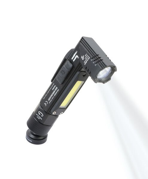 Troika Taschenlampe ECO KNICKLICHT schwarz, Ansicht 3