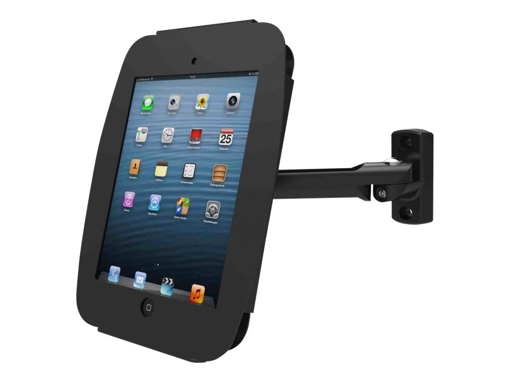 Compulocks Maclocks iPad Secure Space Enclosure with Swing Arm Kiosk Black (827B290SENB)