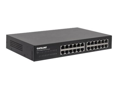 Intellinet 24-Port Gigabit Ethernet Switch 24 x 101001000 Mbits RJ45-Ports IEEE 802.3az (Energy Efficient Ethernet)