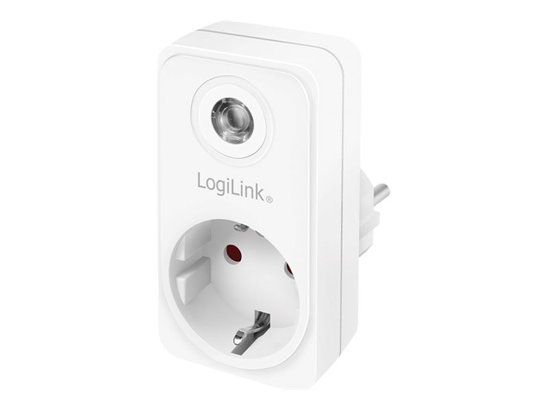 LogiLink Stromschalter - with light sensor, 1 CEE 7/3