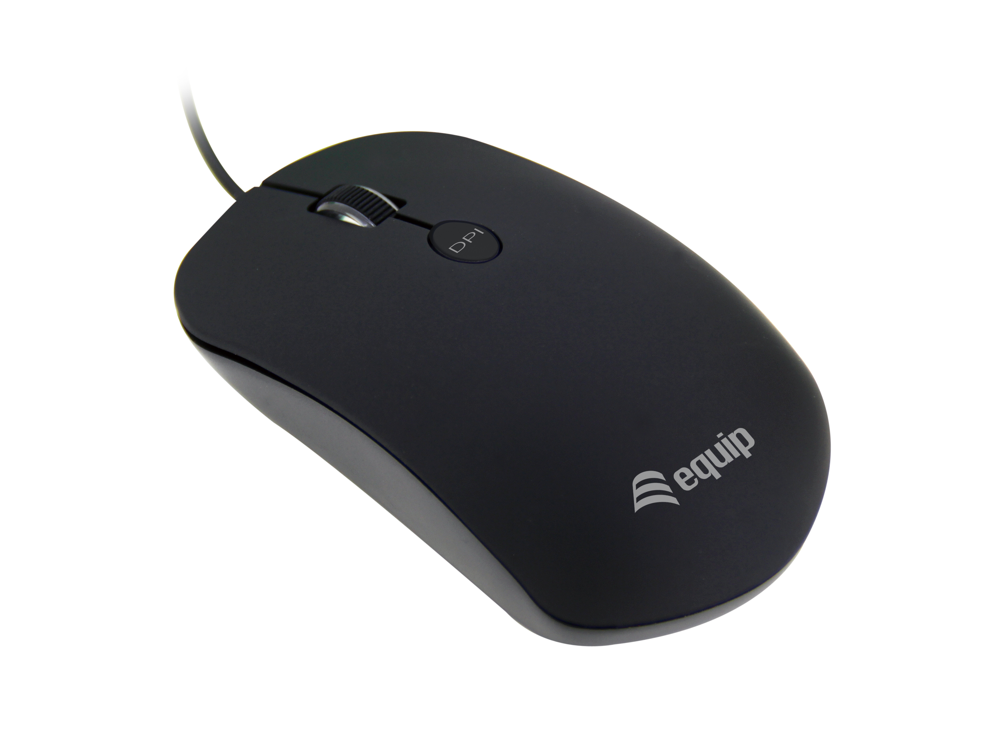 Equip USB-Komfortmaus - Beidhändig - Optisch - USB Typ-A - 1600 DPI - Schwarz, Ansicht 2