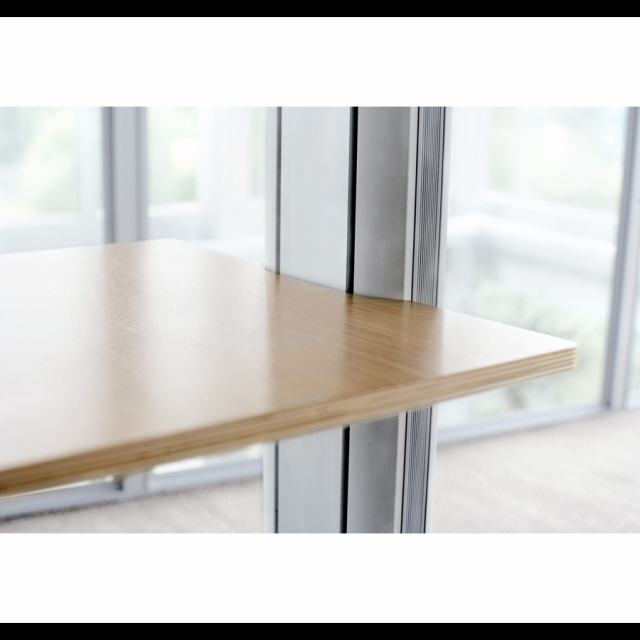 SMS Flatscreen X FH T1455 - Aufstellung - neig- und schwenkbar - für Flachbildschirm zwischen 40 und 55 - weiß, Ansicht 4