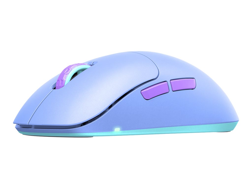 Cherry Xtrfy M8 - Maus - optisch - 5 Tasten - kabellos - 2.4 GHz - kabelloser Empfänger (USB)