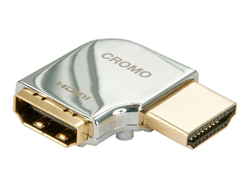 Lindy CROMO - HDMI rechtwinkliger Adapter - HDMI männlich zu HDMI weiblich