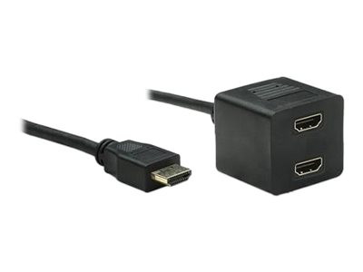 Techly Video Splitter Cable HDMI M to 2 x HDMI F, Ansicht 3