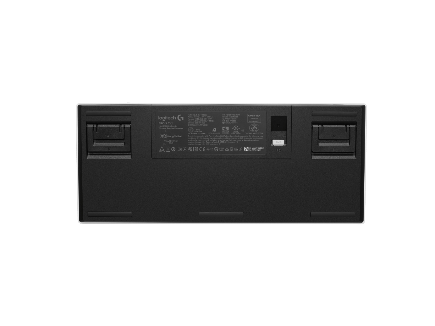 Logitech G PRO X TKL - Tastatur - Gaming - Hintergrundbeleuchtung - TL: US, QWERTY - Weiß, Ansicht 3