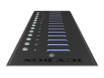 ICY BOX ICY BOX IB-AC6113 - Hub - 13 x SuperSpeed USB 3.0, Ansicht 5