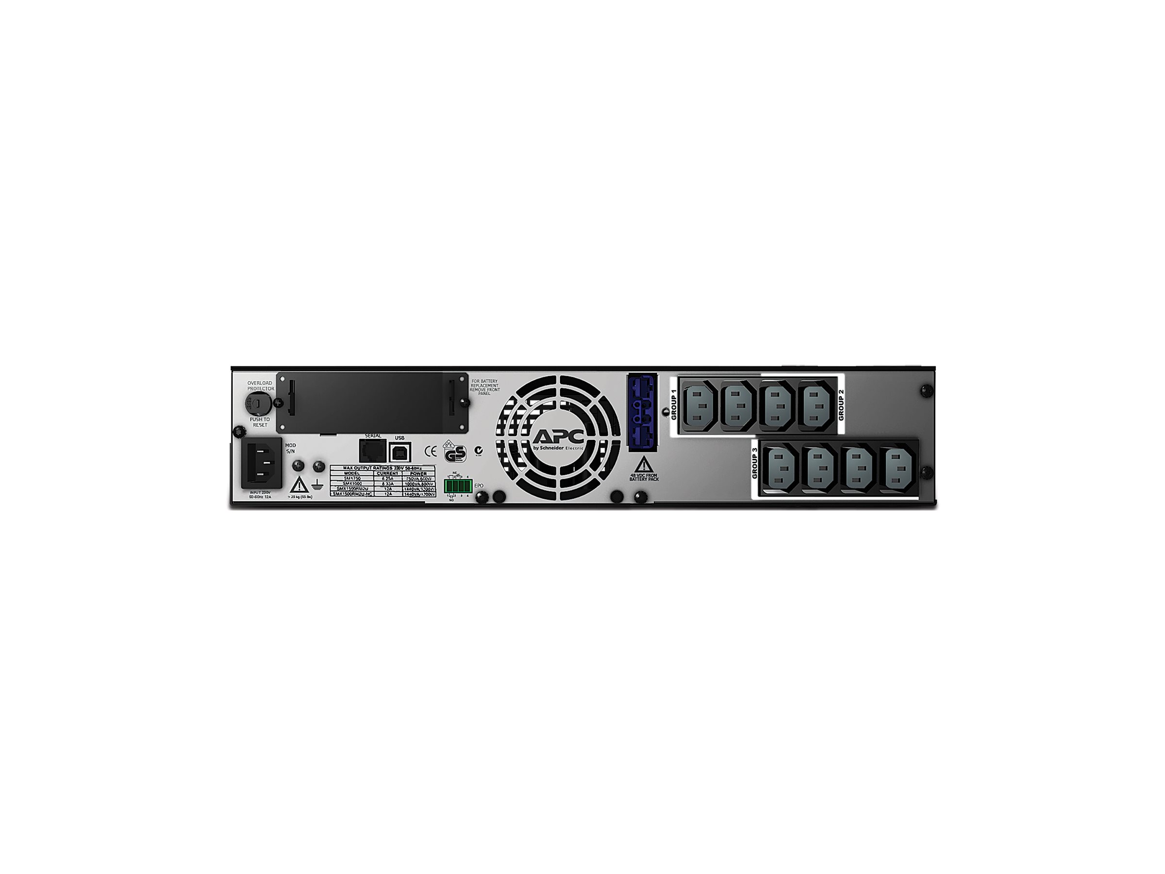 APC Smart-UPS X 1500 Rack/Tower LCD - USV (Rack - einbaufähig)