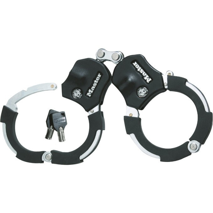 MasterLock Street Cuff Slot - Ringschloss - Schwarz - Silber - Stahl - Schlüssel - 360 mm - 7,6 mm, Ansicht 3