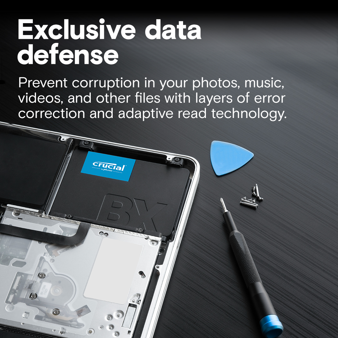Crucial BX500 - SSD - 4 TB - intern - 2.5 (6.4 cm), Ansicht 4