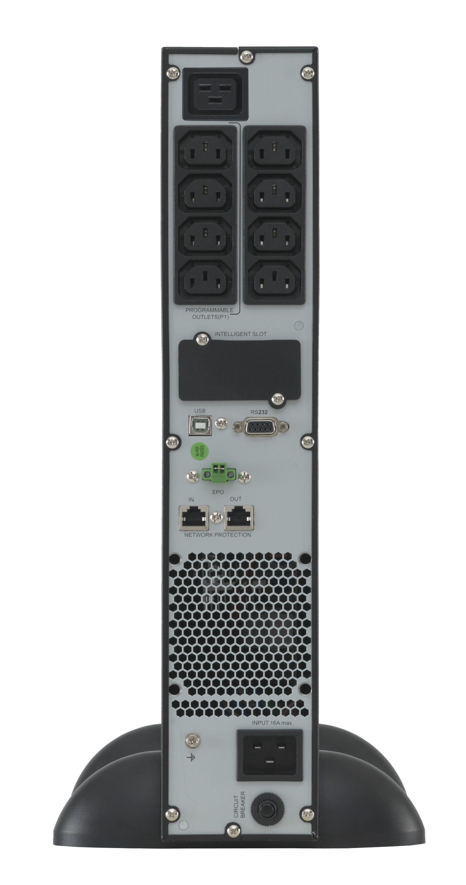 ONLINE USV ZINTO A 3000 - USV (in Rack montierbar/extern), Ansicht 3