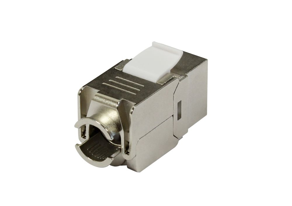 Synergy 21 S216379 - Flach - Edelstahl - RJ-45 - Weiblich - 23/26 - Cat6a, Ansicht 2
