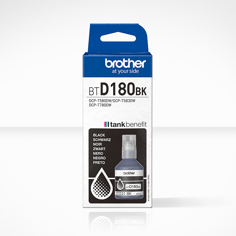 Brother BTD180BK - Schwarz - original - Nachfülltinte, Ansicht 2