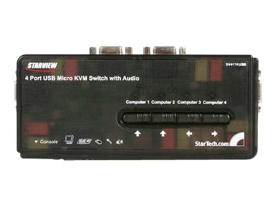 StarTech.com 4 Port VGA / USB KVM Switch inkl.