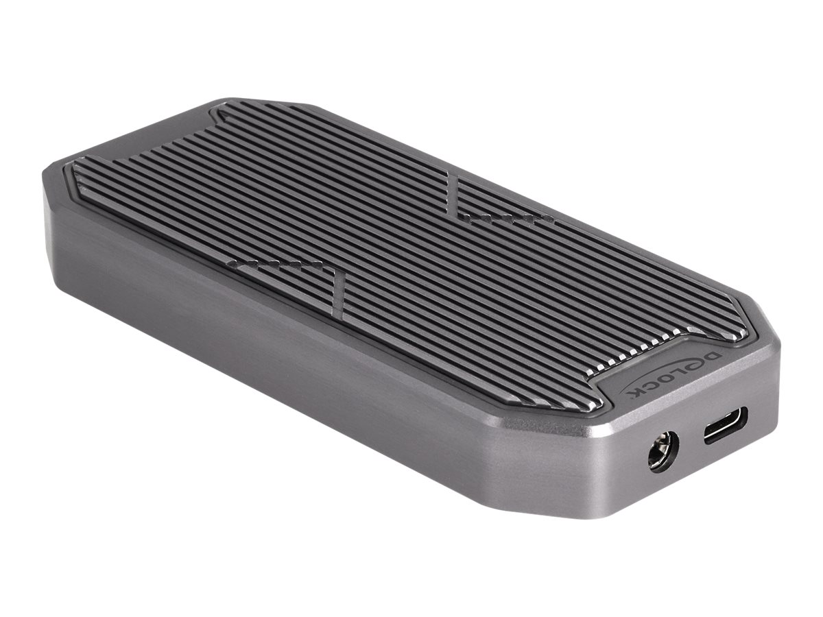 Delock Speichergehäuse - Gaming, RGB LED-Beleuchtung - M.2 - M.2 NVMe Card / PCIe (NVMe)
