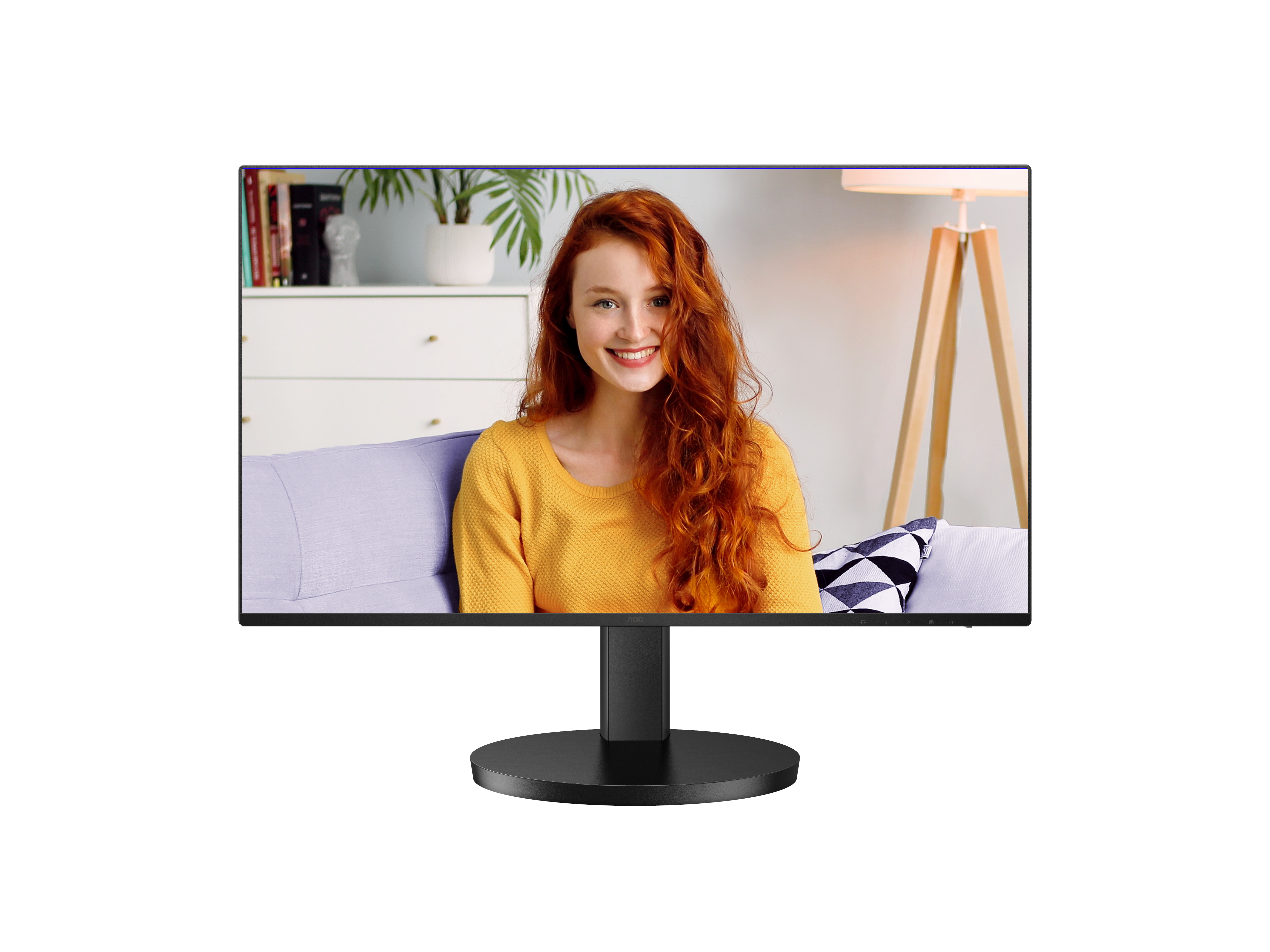 AOC 24B3CF2 24 IPS Monitor 100Hz 1920 x 1080 4ms 1x HDMI/1x USB-C/2x USB 3.2 - 11 cm - 24, Ansicht 2
