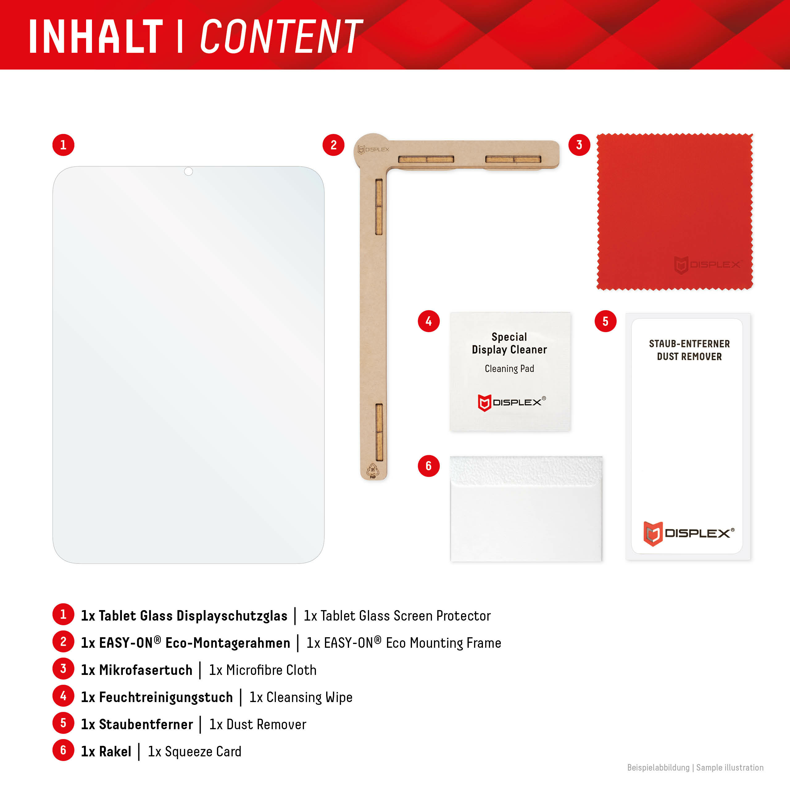 E.V.I. DISPLEX Tablet Glass iPad Air 12.9 2024, Ansicht 4