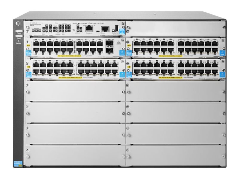 HP 5412R-Gig-T-PoE+/SFP+ v2 zl2 Switch (J9825A)