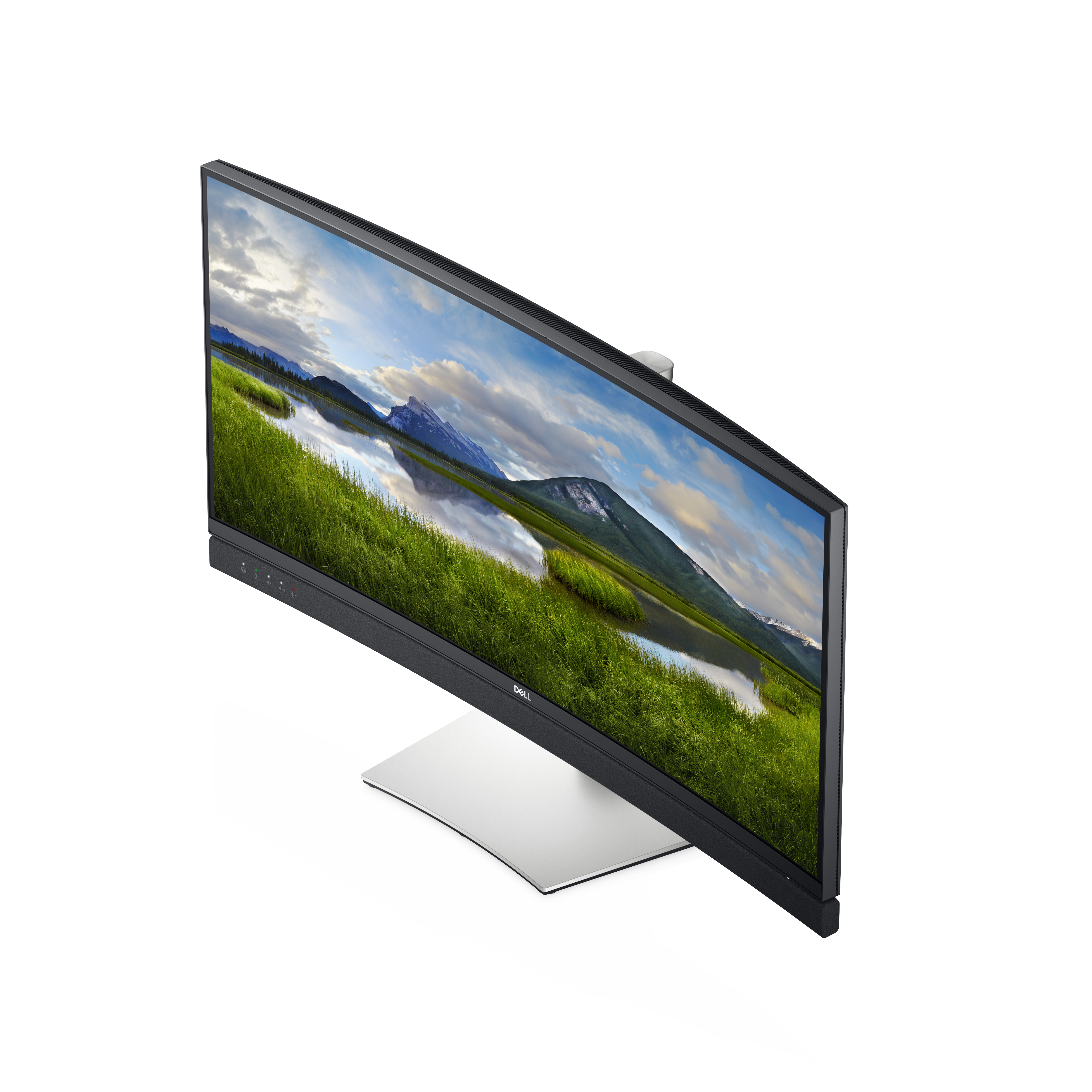 Dell C3422WE - 86,7 cm (34.1 Zoll) - 3440 x 1440 Pixel - UltraWide Quad HD - LCD - 8 ms - Schwarz - Silber